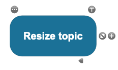 resize topic tool