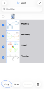 Copy Local Mind Maps