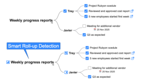 New Feature Smart Roll-up Detection