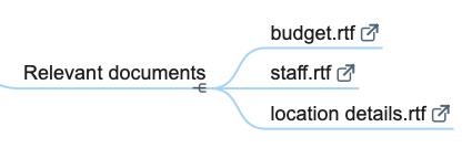 new feature- paste copied files as child topic