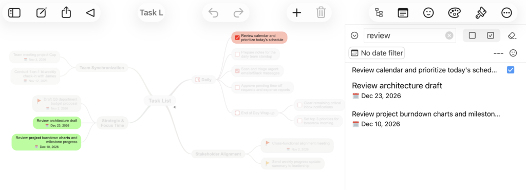 New Feature Search in Outline